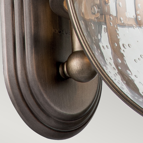 Halleron 3 Licht Wandlaterne - Brünierte Bronze der Firma Elstead