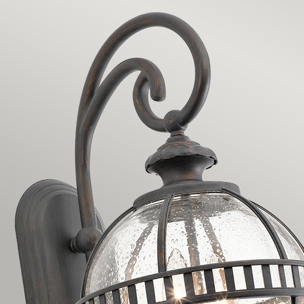 Halleron 2 Licht Wandlaterne - Londonderry der Firma Elstead