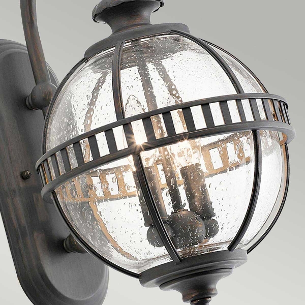 Halleron 2 Licht Wandlaterne - Londonderry der Firma Elstead