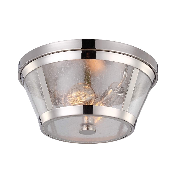 Harrow 2 Light Flush - Nickel poliert der Firma Elstead