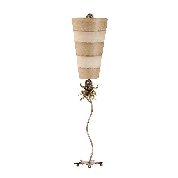 Elstead Anemone Tischleuchte - Creme und Tan FB-ANEMONE-TL