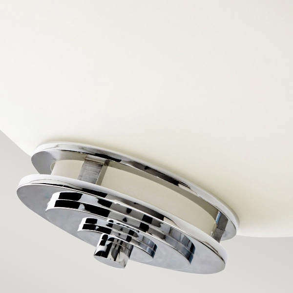 Hendrik 3 Light Semi-Flush - Poliertes Chrom der Firma Elstead