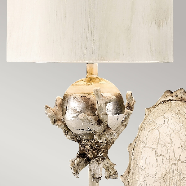 Trellis Wandleuchte - Kitt Patina & Blattsilber der Firma Elstead