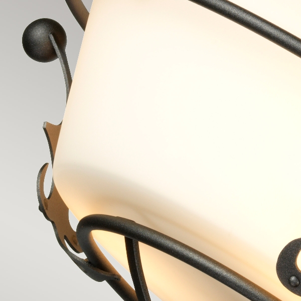 Windsor 3 Light Semi-Flush - Graphit der Firma Elstead