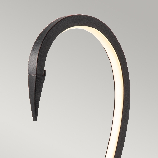 Flamingo LED-Tischlampe - Schwarz der Firma Elstead