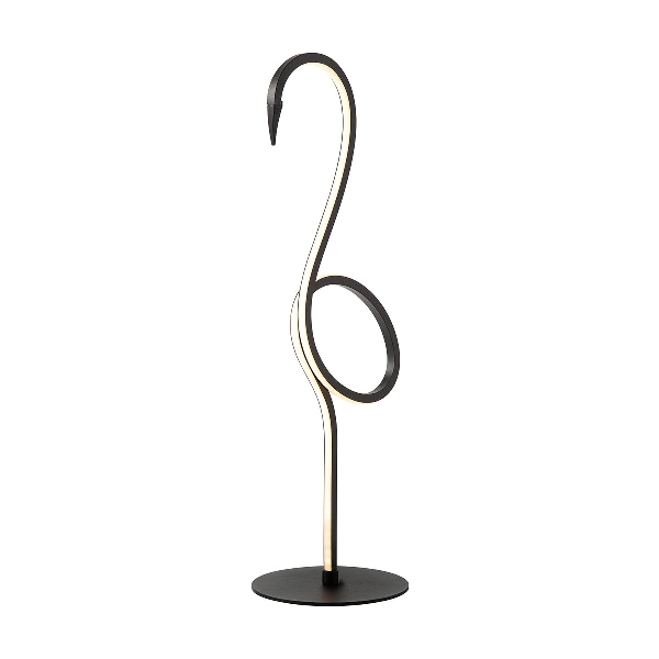 Flamingo LED-Tischlampe - Schwarz der Firma Elstead