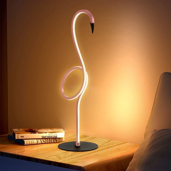 Flamingo LED-Tischlampe - Rosa der Firma Elstead
