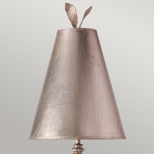 Azalea Tischlampe - Blattsilber der Firma Elstead