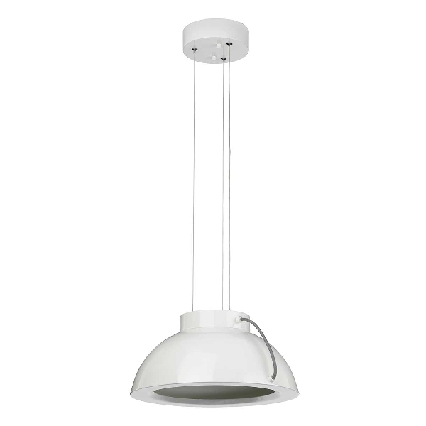 Europa 1 Medium LED Pendelleuchte - Weiß lackiert der Firma Elstead