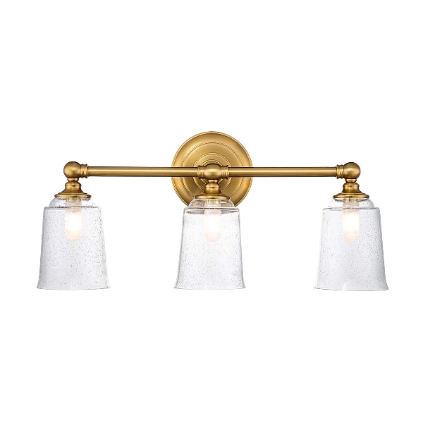 Elstead Huguenot Lake 3 Light Wandleuchte - Brüniertes Messing FE-HUGOLAKE3BATH-BB