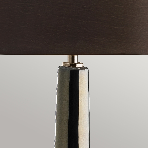 Job 1 Light Tischleuchte - Bronze Metallic, Brauner Schirm der Firma Elstead