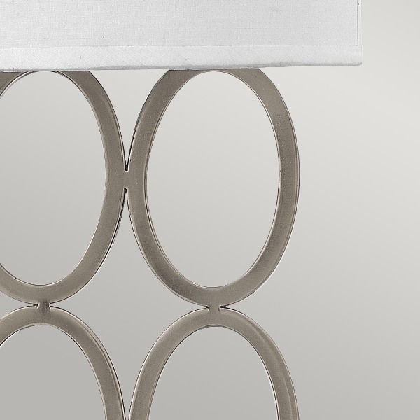 Jules 2 Licht Wandleuchte - Gebürstetes Nickel der Firma Elstead