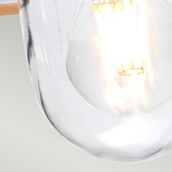 Klampenborg 1 Licht Kettenlaterne - Silber der Firma Elstead