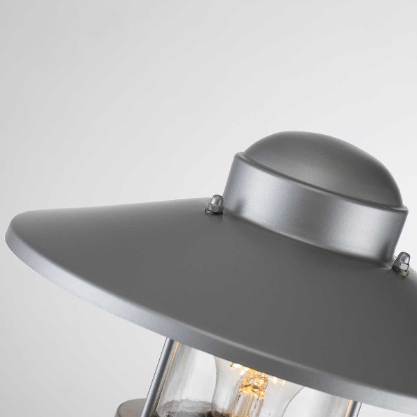Klampenborg 1 Lichtpoller - Silber der Firma Elstead