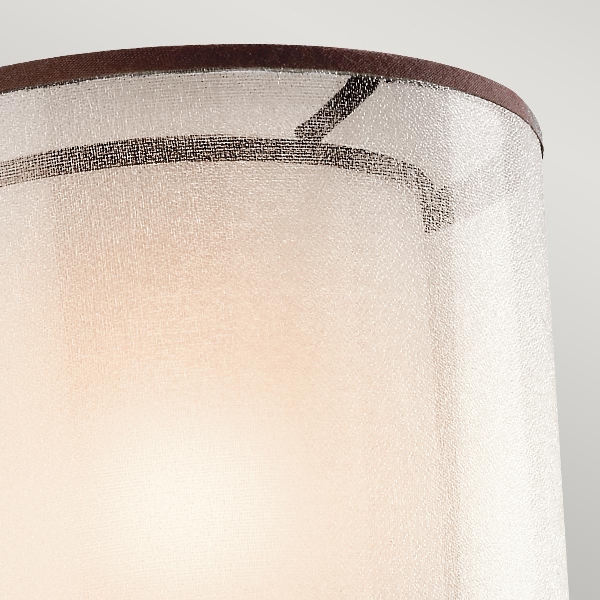 Lacey 1 leichte Wandleuchte - Mission Bronze der Firma Elstead