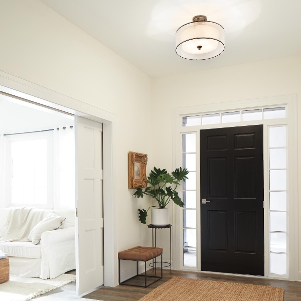 Lacey 4 Light Semi-Flush - Mission Bronze der Firma Elstead