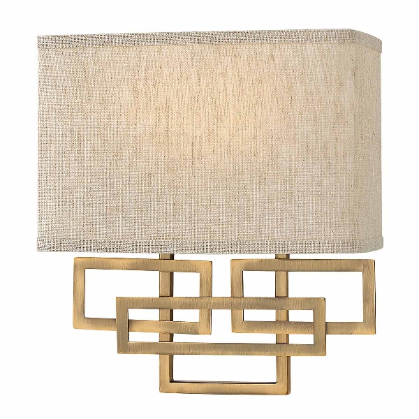 Elstead Lanza Wandleuchte HK-LANZA2-BR