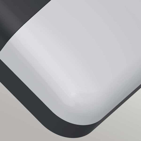 Lars LED-Wandleuchte - Schwarz der Firma Elstead