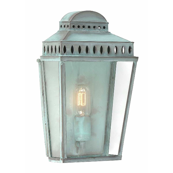 Mansion House 1 Light Wall Lantern - Verdigris der Firma Elstead