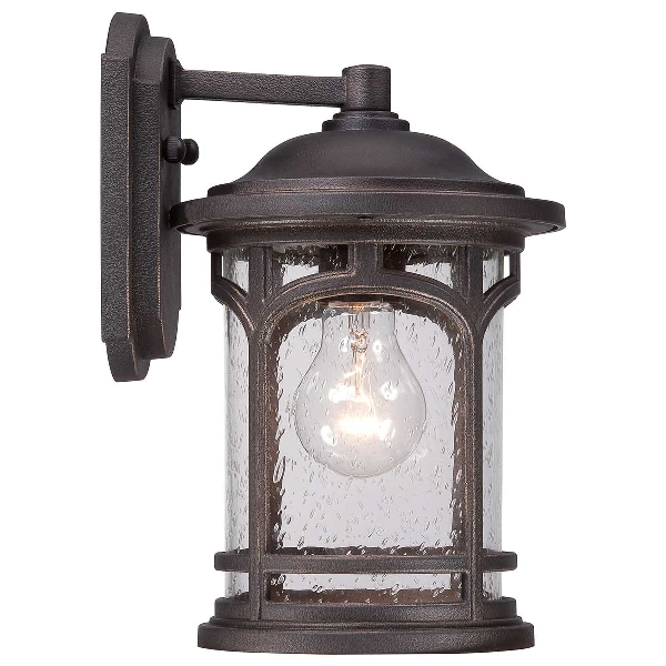 Marblehead 1 Light Small Wall Lantern - Palladian Bronze der Firma Elstead