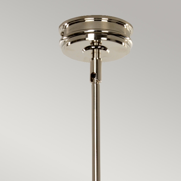 Douille 5 Light Chandelier - Polished Nickel der Firma Elstead