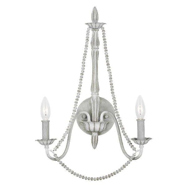 Maryville 2 Light Wall Light - Washed Grey der Firma Elstead