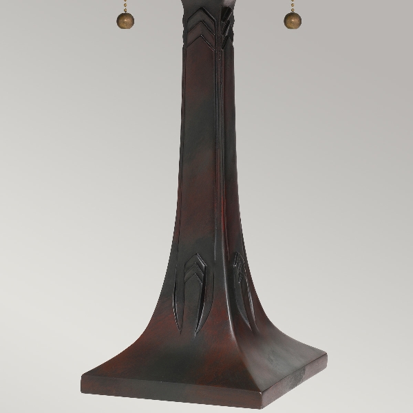 Maybeck 2 Light Table Lamp - Valiant Bronze der Firma Elstead