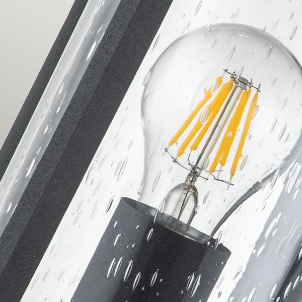 Merrill 1 Light Small Wall Lantern - Black der Firma Elstead