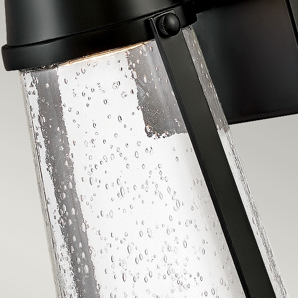 Miles 1 Light Wall Lantern - Black der Firma Elstead