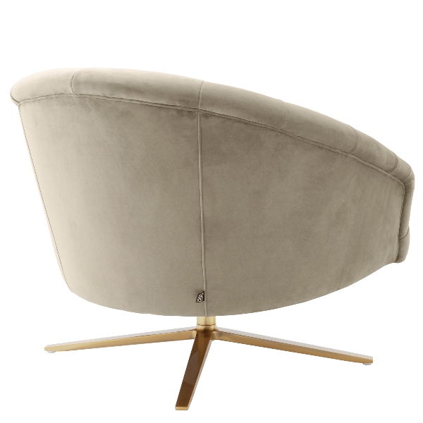 Silla giratoria Gardner der Firma Eichholtz