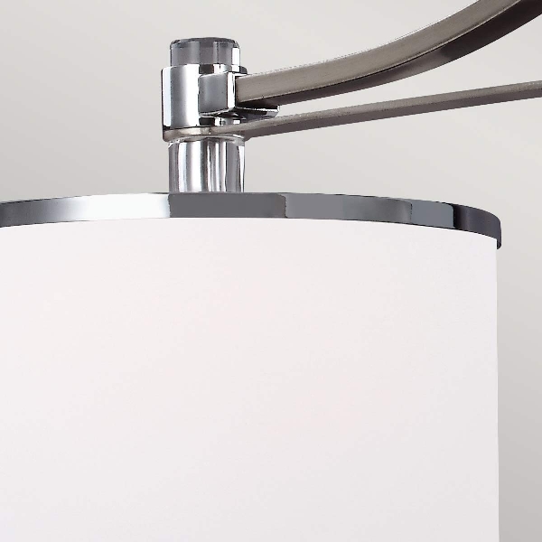 Prospect Park 3 Licht Insel Kronleuchter - Satin Nickel mit Chrom der Firma Elstead