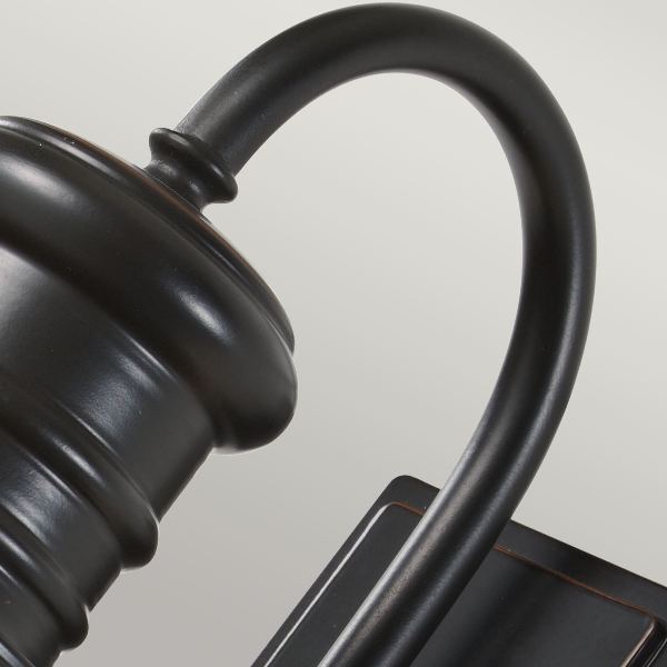 Redding Station 1 Light Medium Wandlaterne - Restoration Bronze der Firma Elstead