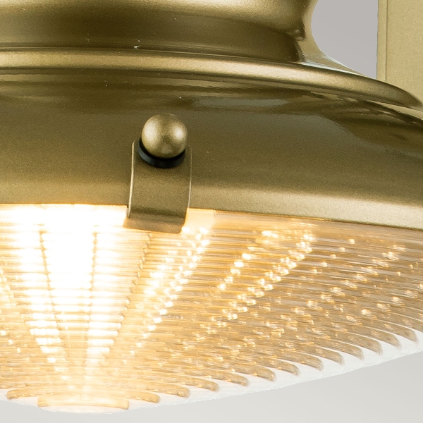 Redding Station 1 Licht kleine Wandlaterne - Painted Distressed Bronze der Firma Elstead