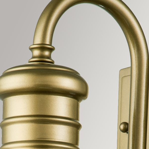 Redding Station 1 Licht kleine Wandlaterne - Painted Distressed Bronze der Firma Elstead