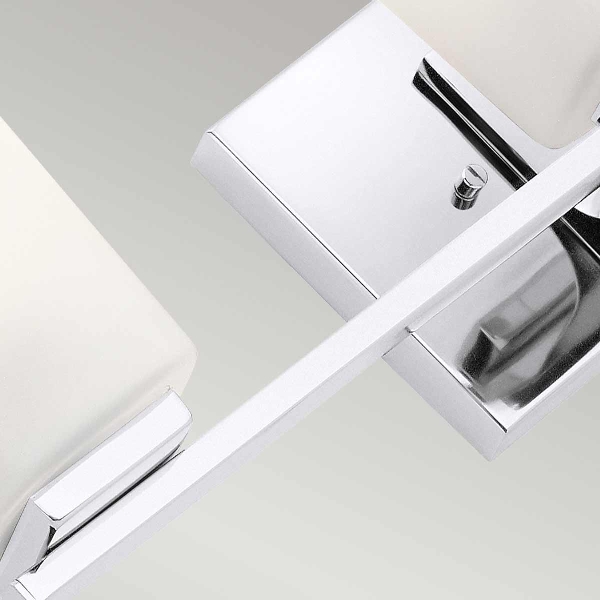 Roehm 3 Licht Wandleuchte - Poliertes Chrom der Firma Elstead