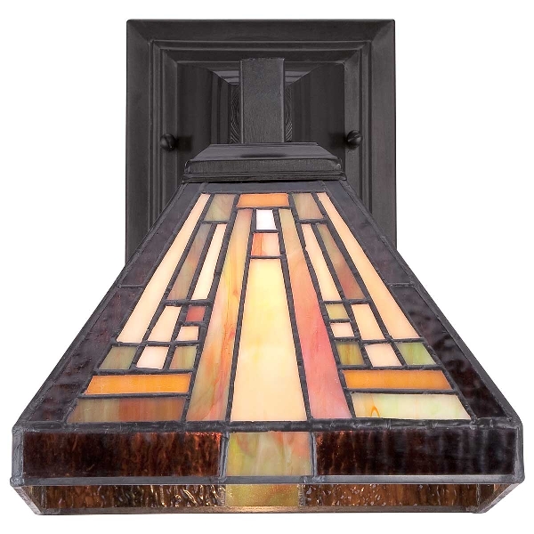 Stephen 1 leichte Wandleuchte - Vintage Bronze der Firma Elstead