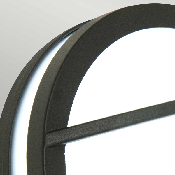 Sven 1 Licht Wand/Deckenlaterne - Graphit der Firma Elstead