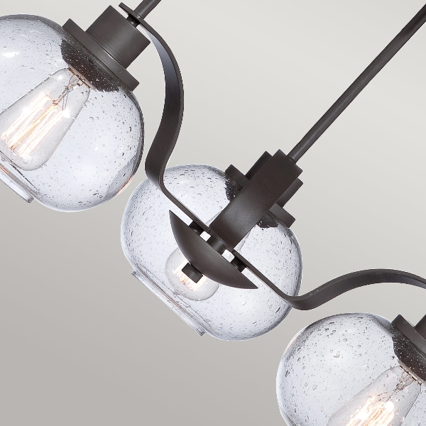 Trilogy 3 Licht Kronleuchter - Alte Bronze der Firma Elstead