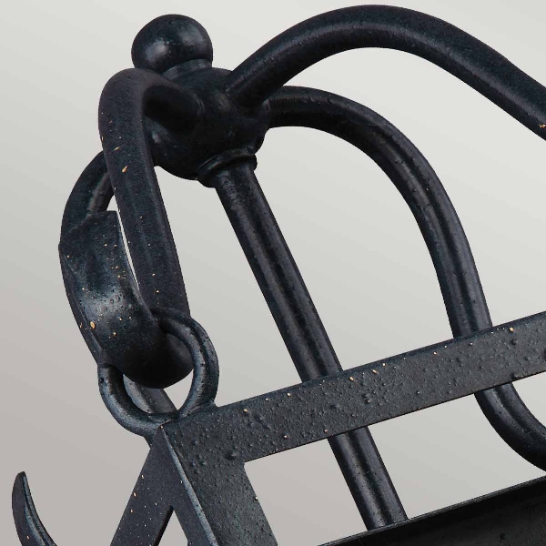 Declaration 1 Lámpara de pared - Hierro forjado antiguo der Firma Elstead