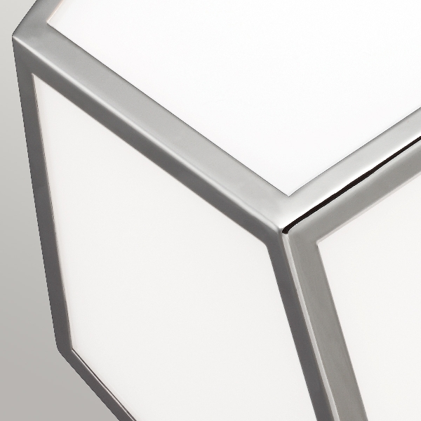 Diamond 1 Light Medium Pendelleuchte - Nickel poliert der Firma Elstead