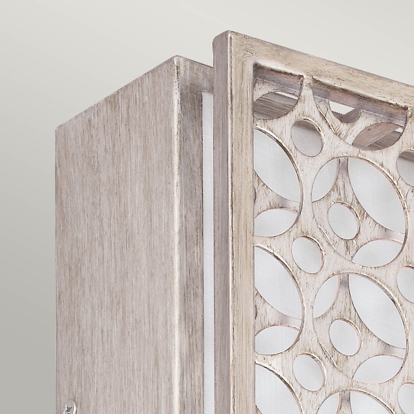 Kenney Aplique LED de 4 luces - Sunrise Plata der Firma Elstead