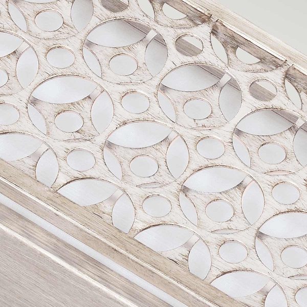 Kenney Aplique LED de 4 luces - Sunrise Plata der Firma Elstead