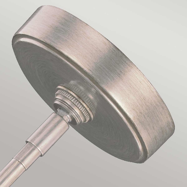 Kenney 1 Leuchte Mini-Pendelleuchte - Sunrise Silber der Firma Elstead