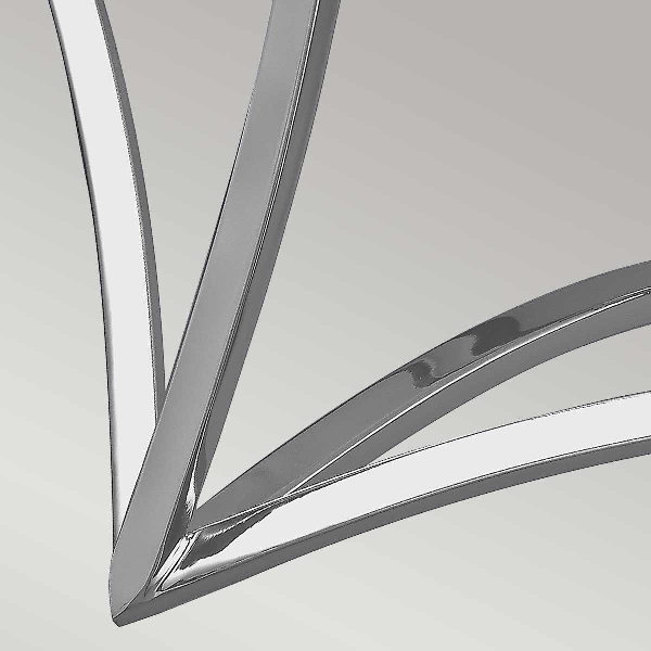 Nico 1 Light Large Pendelleuchte - Chrom poliert der Firma Elstead