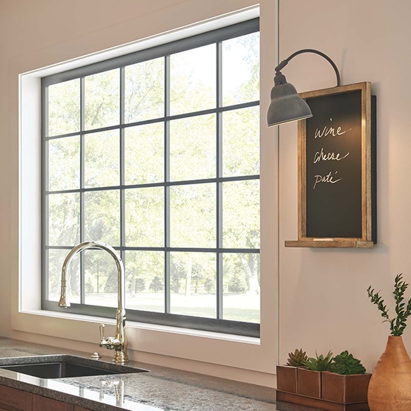 Kreidetafel 1 Licht Wandleuchte - verwittertes Zink der Firma Elstead