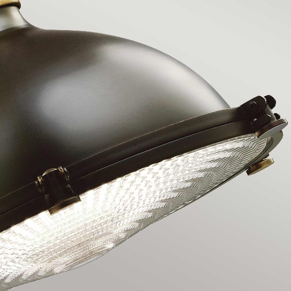 Hatteras Bay 1 Leuchte Medium Pendelleuchte - Olde Bronze der Firma Elstead