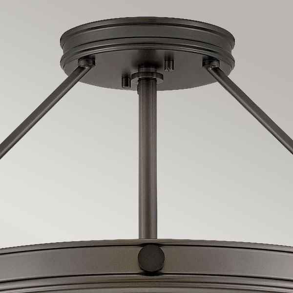 Collier 4 Licht Medium Semi-Flush der Firma Elstead