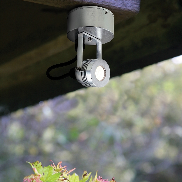 Elite Small Spotlight Wandhalterung - Aluminium eloxiert der Firma Elstead