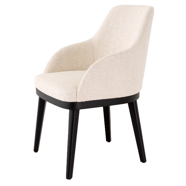 Silla de comedor Costa con reposabrazos der Firma Eichholtz