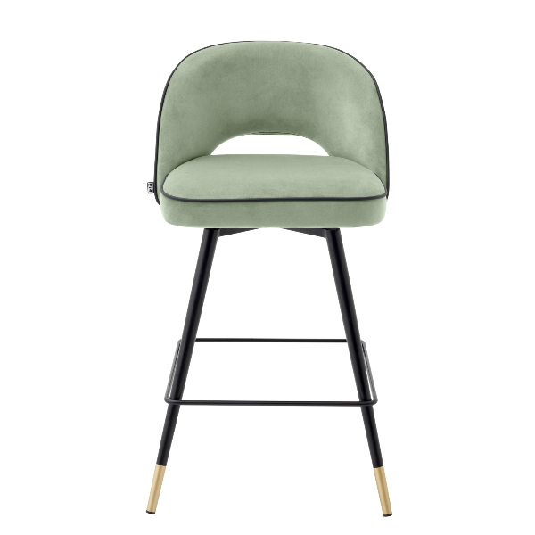 Taburete de bar Cliff, juego de 2 der Firma Eichholtz